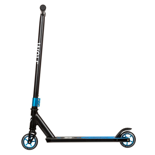 Самокат трюковой NOVATRACK WOLF'30 (2022), черный-синий