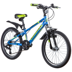 Велосипед NOVATRACK EXTREME 20" (2019), рама 10" (110-130 см), синий Велосипед NOVATRACK EXTREME 20" (2019), рама 10" (110-130 см), синий