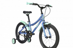 Велосипед Stark Foxy Girl 18 (2022) (110-130 см), фиолетовый