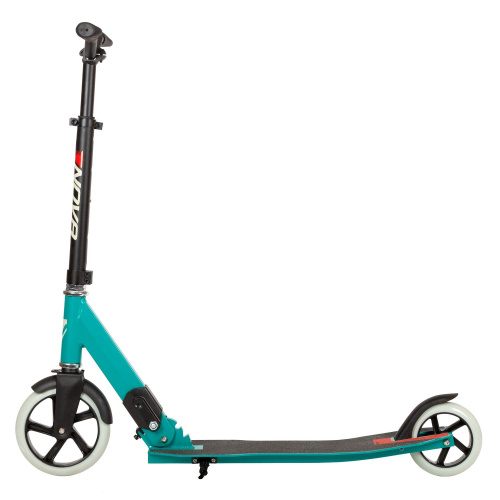 Самокат городской NOVATRACK DEFT 180 ALLOY (2022), зеленый