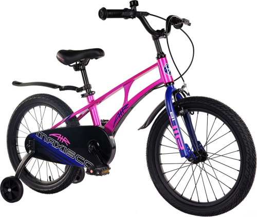 Велосипед Maxiscoo Air Стандарт 18" (2024) (110-130 см), розовый