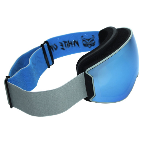 Маска горнолыжная White Owl FA-079, синий-белый