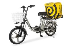 Электровелосипед Minako V.2, серебристый