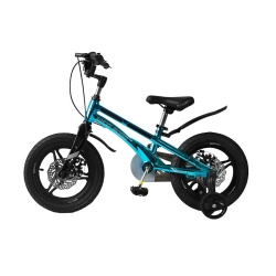 Велосипед Maxiscoo "Ultrasonic" (2022) Делюкс Плюс, 14" (98-110 см), синий Велосипед Maxiscoo "Ultrasonic" (2022) Делюкс Плюс, 14" (98-110 см), синий