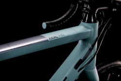 Велосипед Cube Axial WS Pro 28" (2022), рама 50 см (165-175 см), бирюзовый