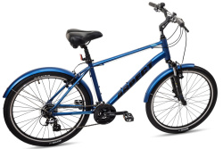 Велосипед Aspect WEEKEND 26 (2022), рама L (175-185 см), синий Велосипед Aspect WEEKEND 26 (2022), рама L (175-185 см), синий