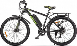 Электровелосипед Intro Sport XT (2024), черно-зеленый Электровелосипед Intro Sport XT (2024), черно-зеленый