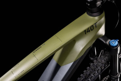 Велосипед Cube Stereo Hybrid 140 HPC TM 750 29" (2022), рама 20", зеленый