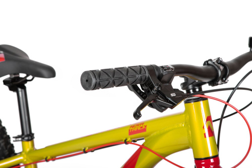 Велосипед Novatrack Suv Fatbike 24" (2022), рама 13" (130-155 см), зеленый