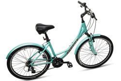 Велосипед Aspect CITYLIFE 26" (2022), рама M (165-175 см), бирюзовый Велосипед Aspect CITYLIFE 26" (2022), рама M (165-175 см), бирюзовый