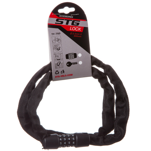 Велозамок STG TY760 кодовый 3,5х900см