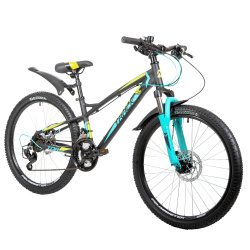 NOVATRACK TORNADO Disc 24" (2020), рама 13" (130-155 см), черный NOVATRACK TORNADO Disc 24" (2020), рама 13" (130-155 см), черный