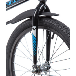 Велосипед NOVATRACK DODGER 20" (2019), рама 12" (110-130 см), черный Велосипед NOVATRACK DODGER 20" (2019), рама 12" (110-130 см), черный