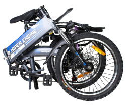 Электровелосипед HIPER Engine BF214, 20", серый