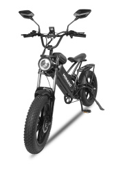 Электровелосипед Minako FOX-L 23Ah, черный