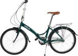 Велосипед WELS Compact Nexus 24-3, рама 14", зеленый