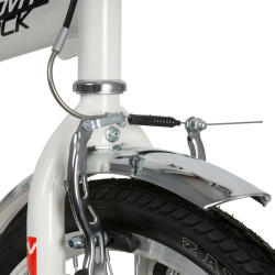 NOVATRACK TG-20 CLASSIC V-brake 20" (2020), белый NOVATRACK TG-20 CLASSIC V-brake 20" (2020), белый