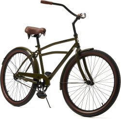 Велосипед Spinn Horizon 1-speed, рама L (175-185 см), оливковый Велосипед Spinn Horizon 1-speed, рама L (175-185 см), оливковый