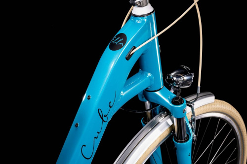 Велосипед Cube Ella Cruise 28" (2022), рама 53 см (165-175 см), синий