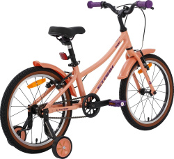 Велосипед Stark Foxy Girl 18" (2025) (110-130 см), оранжевый