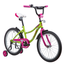 Велосипед NOVATRACK NEPTUNE 20" (2019), рама 12" (110-130 см), зеленый Велосипед NOVATRACK NEPTUNE 20" (2019), рама 12" (110-130 см), зеленый