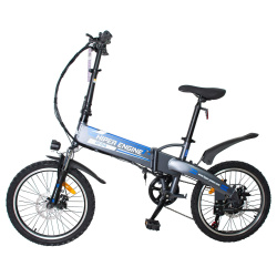 Электровелосипед HIPER Engine BF214, 20", серый
