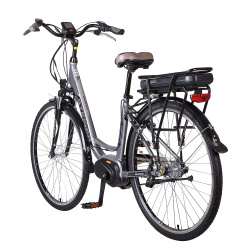 Электровелосипед Stinger 28" Valencia (2017), рама 18" (165-175 см), серый Электровелосипед Stinger 28" Valencia (2017), рама 18" (165-175 см), серый