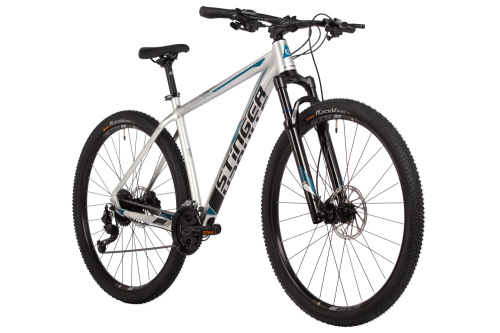 Велосипед Stinger Reload STD 45 Silver Edition 29 (2025), рама 20" (175-185 см), серебристый