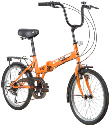NOVATRACK TG-20 CLASSIC New 6-spd 20" (2020), оранжевый NOVATRACK TG-20 CLASSIC New 6-spd 20" (2020), оранжевый