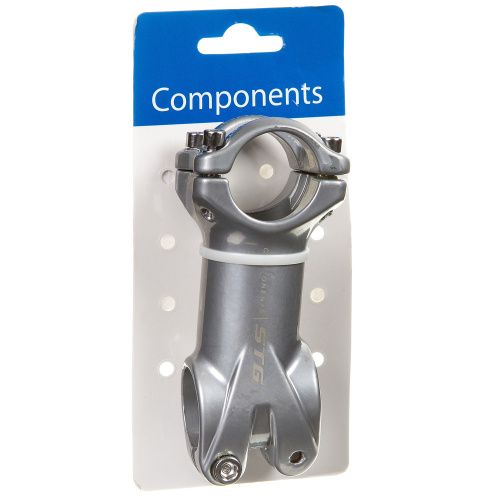 Вынос STG RA-635 80 мм, под руль 31.8 мм, серебристый, серебристый