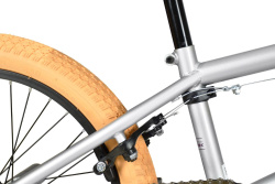 Велосипед Stark Madness BMX 3 (2023), серебристый Велосипед Stark Madness BMX 3 (2023), серебристый