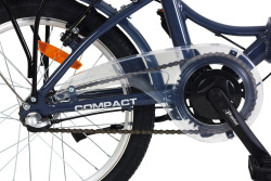 Велосипед WELS Compact Nexus 20-3 2.0, рама 12", синий Велосипед WELS Compact Nexus 20-3 2.0, рама 12", синий