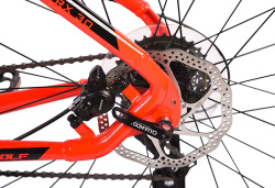 Велосипед Dewolf TRX 30, рама 20" (175-185 см), красный