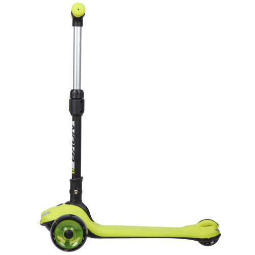 Самокат-кикборд Novatrack RainBow Car Boy Pro (2020), лимонный