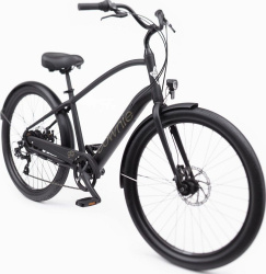 Электровелосипед Electra Townie GO! 7D EQ Step Over, рама M (165-175 см), черный