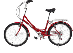 Велосипед WELS Compton XL, рама 14", красный