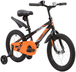 NOVATRACK JUSTER 16" (2020) (98-110 см), черный NOVATRACK JUSTER 16" (2020) (98-110 см), черный