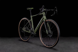 Велосипед Cube Nuroad Race 28" (2022), рама 58 см (185-195 см), зеленый Велосипед Cube Nuroad Race 28" (2022), рама 58 см (185-195 см), зеленый