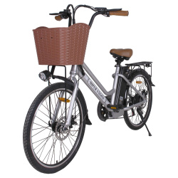 Электровелосипед HIPER Engine B62, серебристый Электровелосипед HIPER Engine B62, серебристый