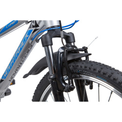 Велосипед NOVATRACK LUMEN 24" (2019), рама 13" (130-155 см), серебристый Велосипед NOVATRACK LUMEN 24" (2019), рама 13" (130-155 см), серебристый