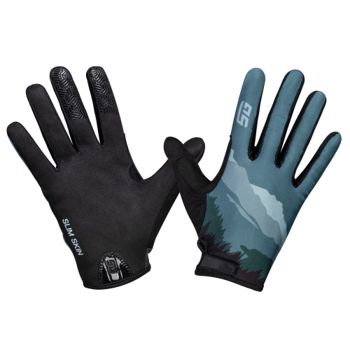 Перчатки полноразмерные STG Slim Skin, зеленый