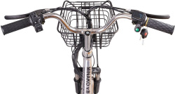 Электровелосипед Minako V.8 Pro, 15 ah, 240 Вт, серебристый Электровелосипед Minako V.8 Pro, 15 ah, 240 Вт, серебристый