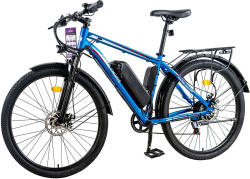 Электровелосипед HIPER Engine MTB S1, 26", синий Электровелосипед HIPER Engine MTB S1, 26", синий