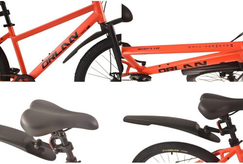 Велосипед Orlan Wing Shift 1.0 26" (2024), рама 14" (130-155 см), красный