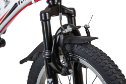 NOVATRACK DART 16" (2020) (98-110 см), белый NOVATRACK DART 16" (2020) (98-110 см), белый
