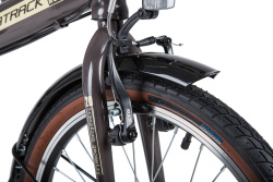NOVATRACK AURORA New 6-spd 20" (2020), коричневый NOVATRACK AURORA New 6-spd 20" (2020), коричневый