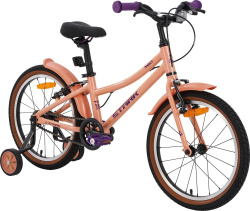 Велосипед Stark Foxy Girl 18" (2025) (110-130 см), оранжевый
