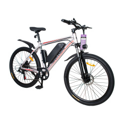 Электровелосипед HIPER Engine MTB A1, 26", серый