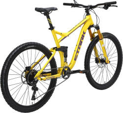 Велосипед Stark Tactic FS LT 27.5 HD (2024), рама 20" (175-185 см), желтый Велосипед Stark Tactic FS LT 27.5 HD (2024), рама 20" (175-185 см), желтый