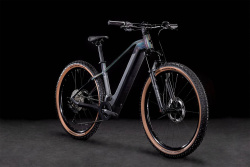 Велосипед Cube Reaction Hybrid SLT 750 29" (2022), рама 21", черный